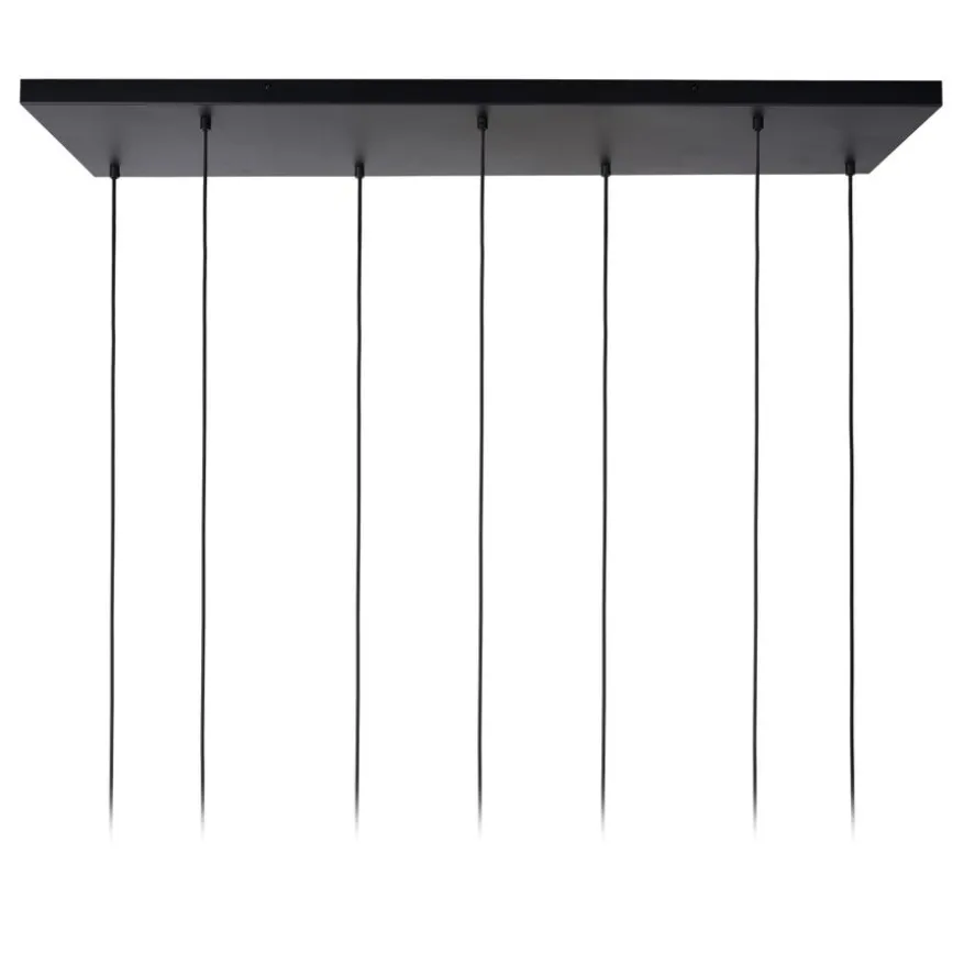 Lucide Hanglamp Maloto Goud - 7 x E27 - 150 cm breed