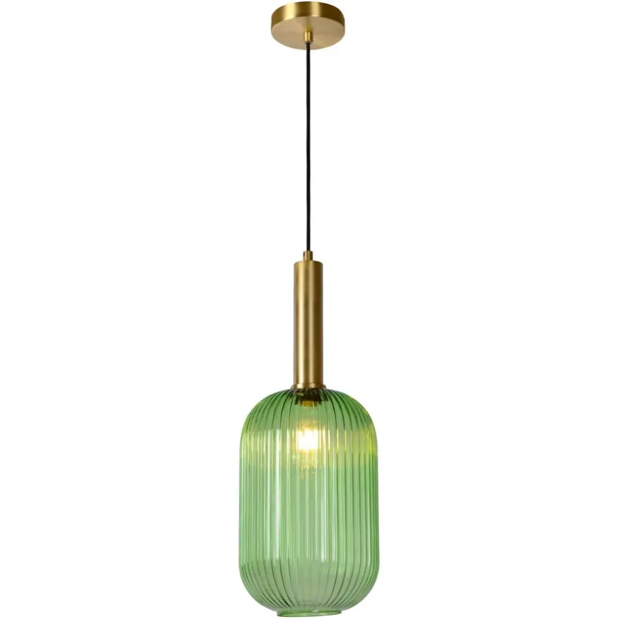 Lucide Hanglamp Maloto Groen - E27 - Ø 20 cm