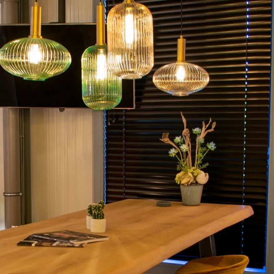 Lucide Hanglamp Maloto Groen - E27 - Ø 30 cm