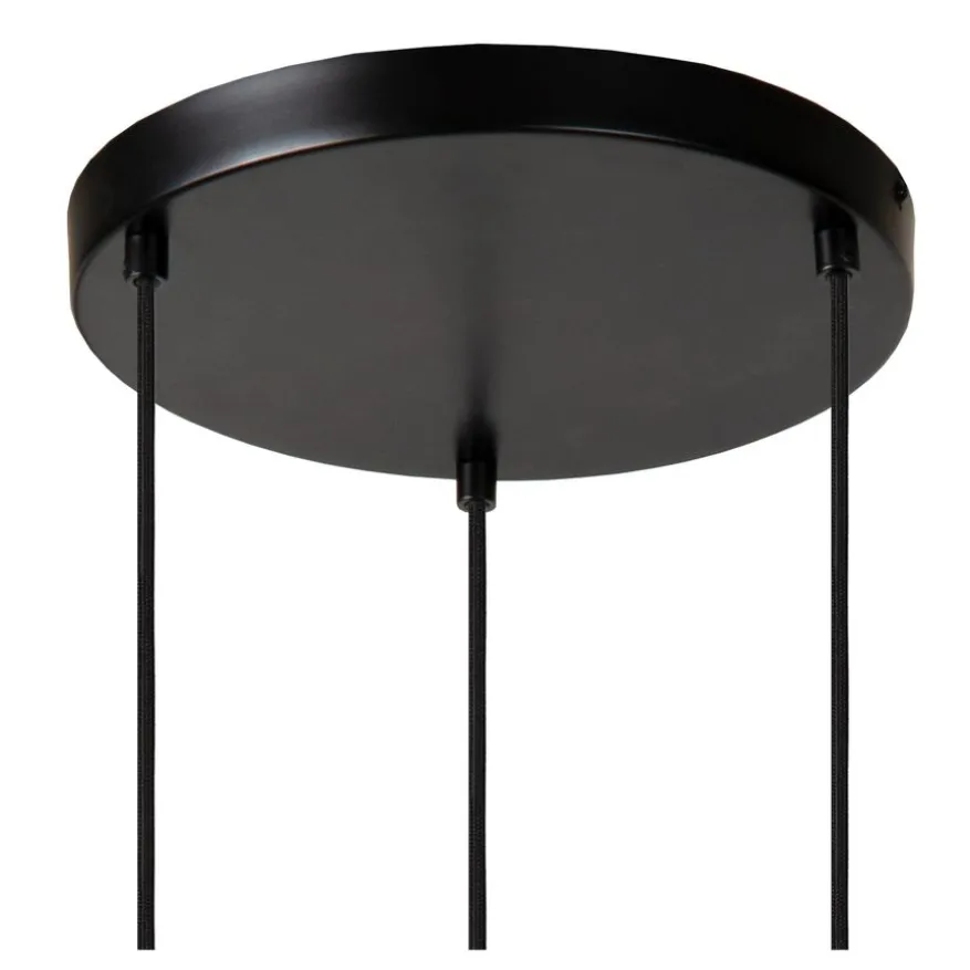 Lucide Hanglamp Marius Zwart - 3 x E27 - Ø 49 cm