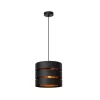 Lucide Hanglamp Rosas Zwart - E27 - Ø 26 cm