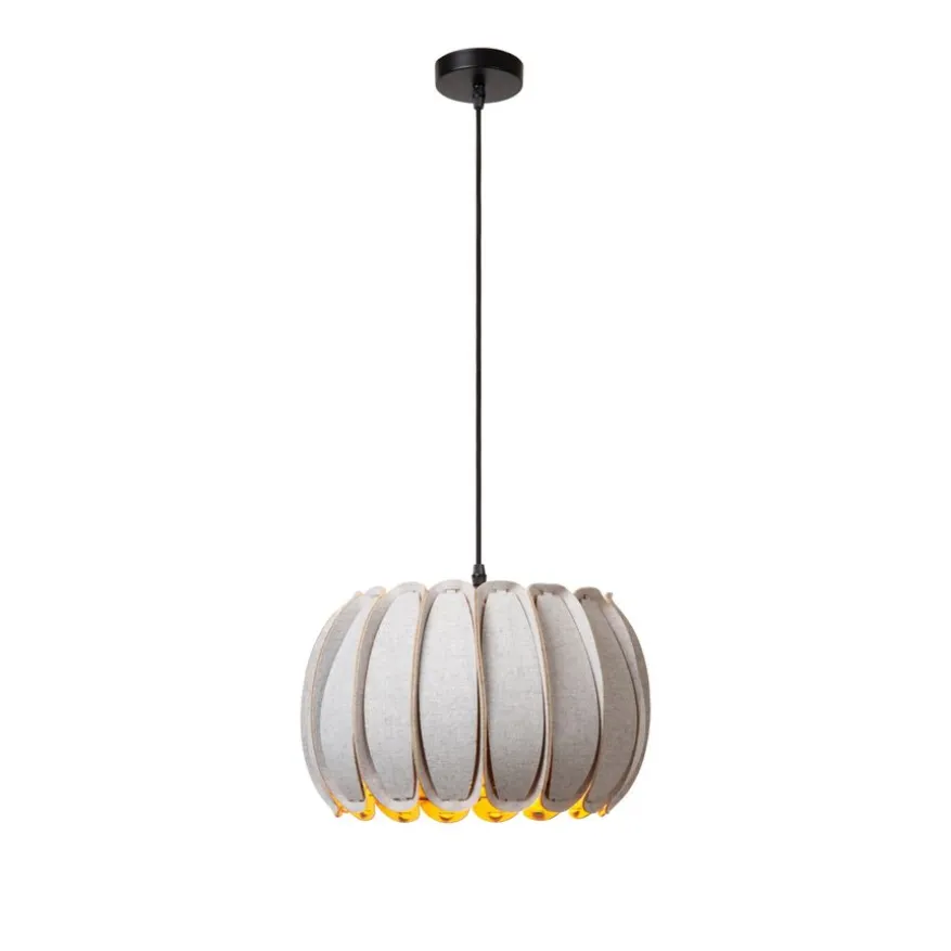 Lucide Hanglamp Spencer Grijs - E27 - Ø 30 cm
