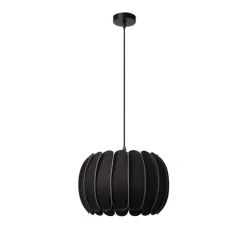 Lucide Hanglamp Spencer Zwart - E27 - Ø 30 cm
