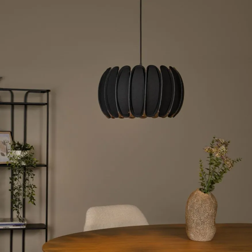 Lucide Hanglamp Spencer Zwart - E27 - Ø 40 cm