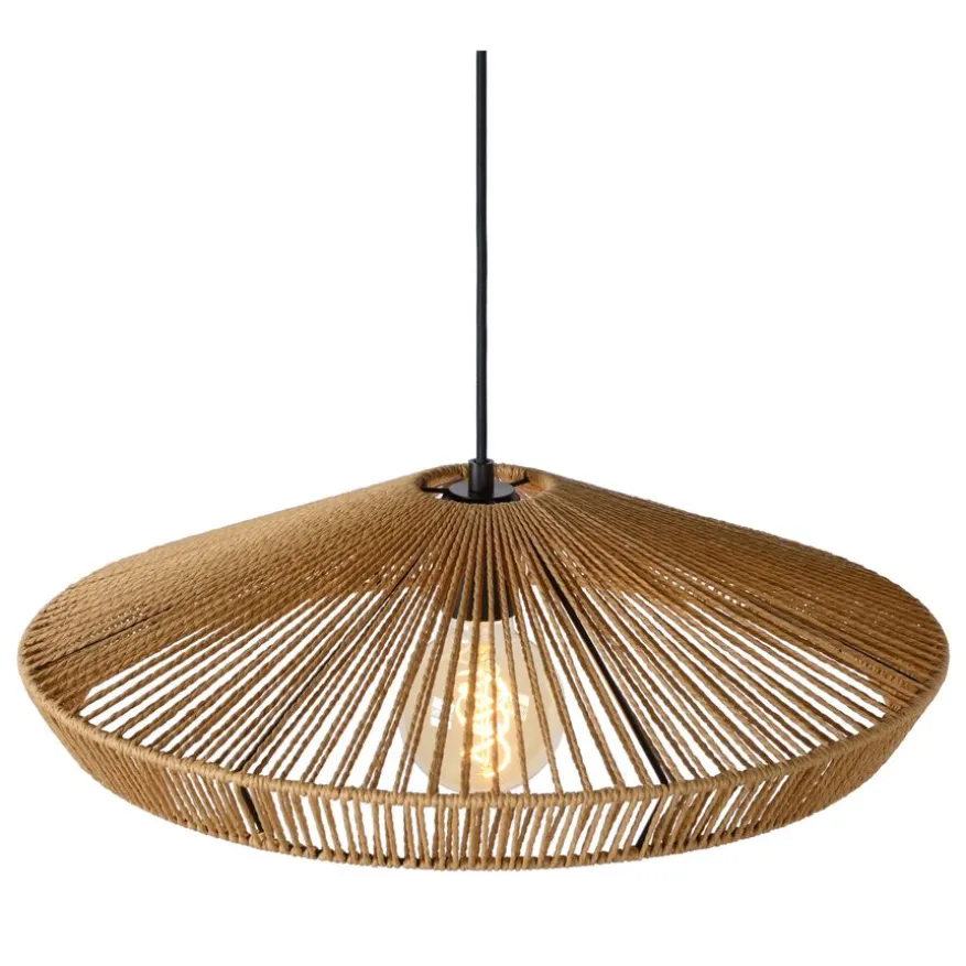 Lucide Hanglamp Yunkai Naturel - E27 - Ø 50 cm