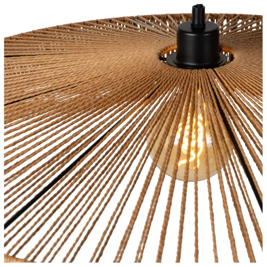 Lucide Hanglamp Yunkai Naturel - E27 - Ø 50 cm