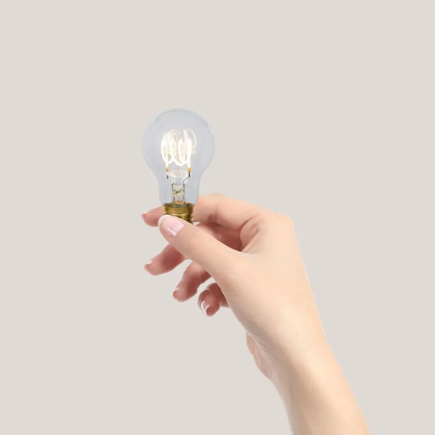 Lucide Lichtbron A60 Transparant - E27 - Ø 6 cm