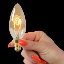 Lucide Lichtbron C35 Amber - E14 - Ø 3,5 cm