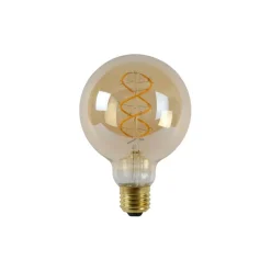 Lucide Lichtbron G95 Amber - E27 - Ø 9,5 cm