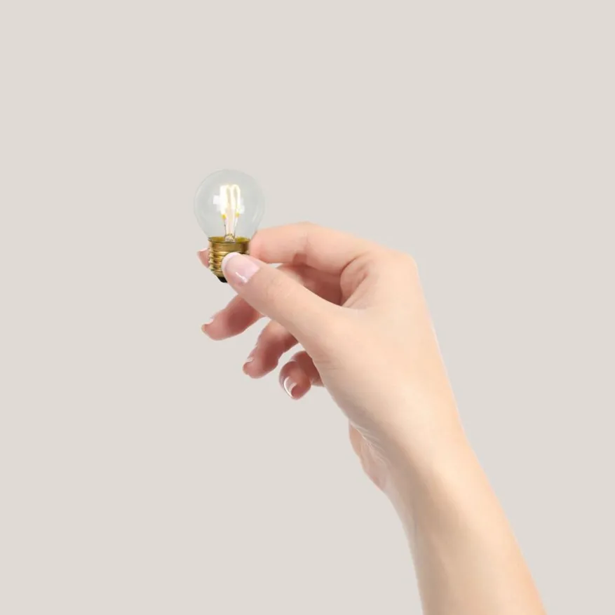 Lucide Lichtbron G45 Transparant - E27 - Ø 4,5 cm