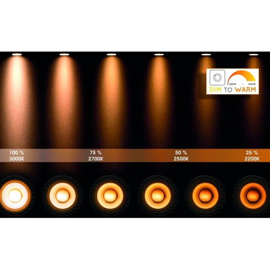 Lucide Lichtbron MR16 Zwart - GU10 - Ø 5 cm