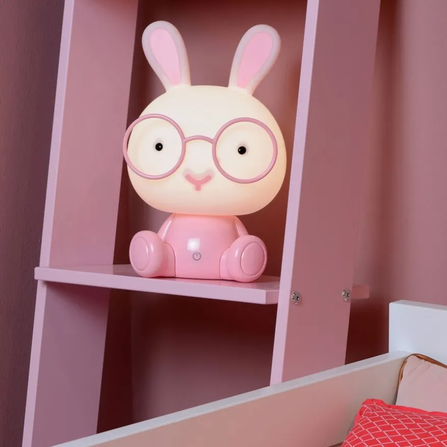 Lucide Oplaadbare Kinderlamp Dodo Rabbit Roze - LED - 31 cm hoog