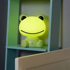Lucide Oplaadbare Kinderlamp Dodo Frog Groen - LED - 25 cm hoog
