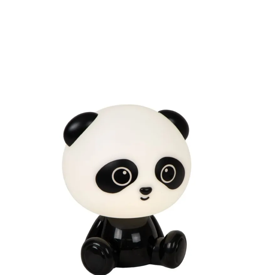 Lucide Oplaadbare Kinderlamp Dodo Panda Zwart - LED - 26 cm hoog
