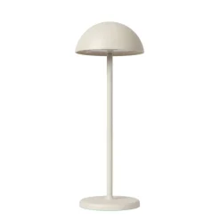Lucide Oplaadbare Tafellamp Joy Wit - LED - 32 cm hoog
