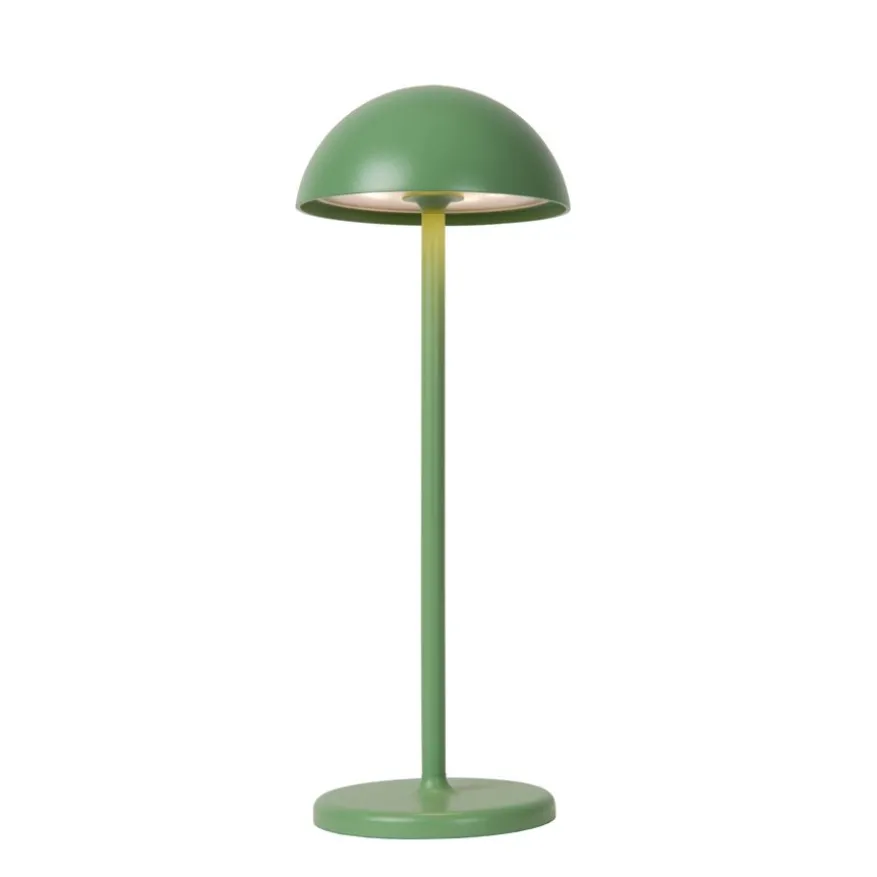 Lucide Oplaadbare Tafellamp Joy Groen - LED - 32 cm hoog
