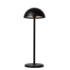 Lucide Oplaadbare Tafellamp Joy Zwart - LED - 32 cm hoog