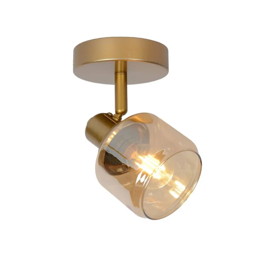 Lucide Plafondspot Bjorn Goud - E14 - Ø 10 cm