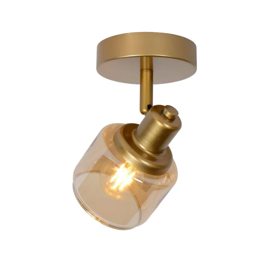 Lucide Plafondspot Bjorn Goud - E14 - Ø 10 cm