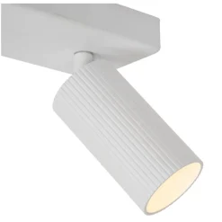 Lucide Plafondspot Clubs Wit - 2 x GU10 - 31x9 cm