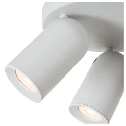 Lucide Plafondspot Punch Wit - 3 x GU10 - Ø 21 xm