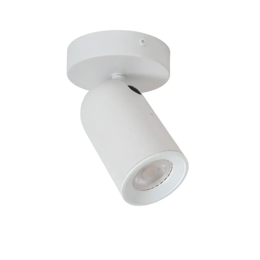 Lucide Plafondspot Punch Wit - GU10 - Ø 10 cm