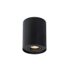 Lucide Plafondspot Tube Zwart - GU10 - Ø 10 cm