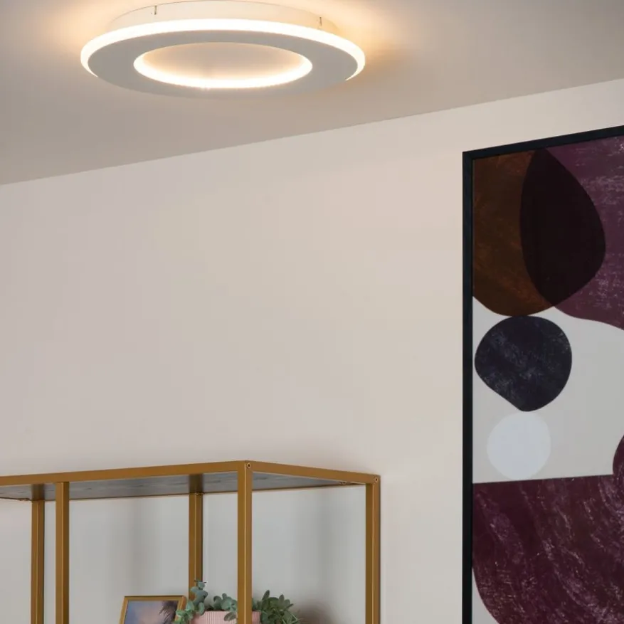 Lucide Plafonniere Axelle Wit - LED - Ø 40 cm