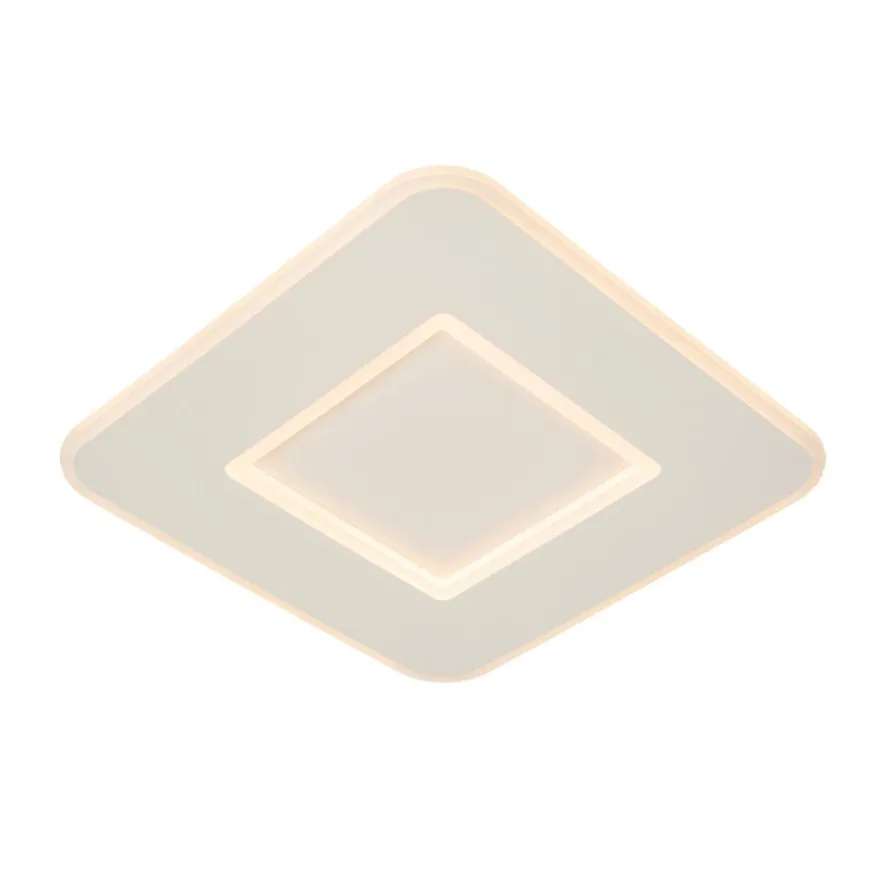 Lucide Plafonniere Axelle Wit - LED - 40x40 cm