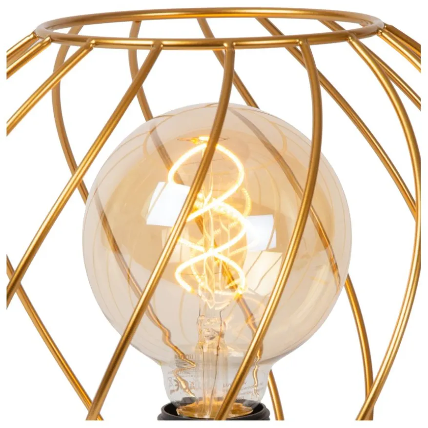 Lucide Tafellamp Danza Goud - E27 - 23 cm hoog