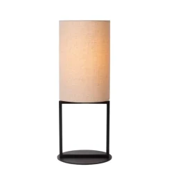 Lucide Tafellamp Herman Beige - E27 - 50cm hoog