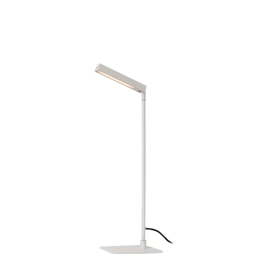 Lucide Tafellamp Lavale Wit - LED - 42 cm hoog