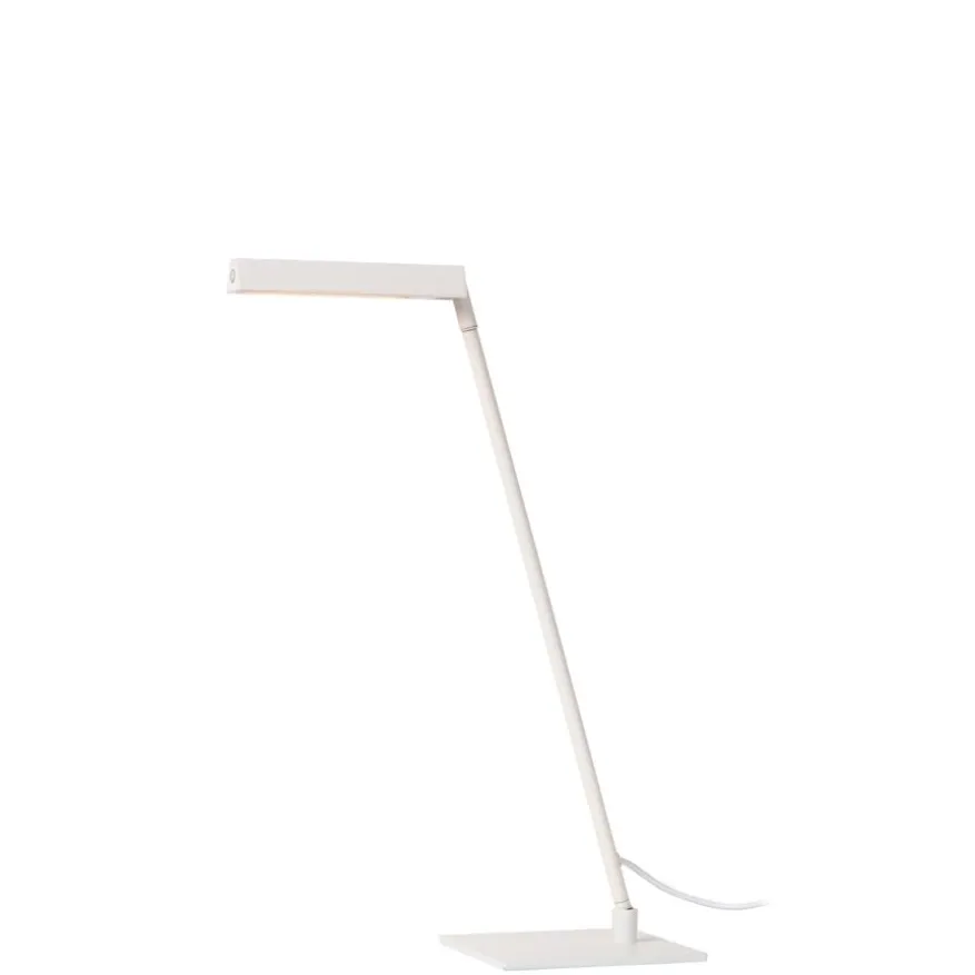 Lucide Tafellamp Lavale Wit - LED - 42 cm hoog