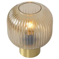 Lucide Tafellamp Maloto Goud - E27 - 25 cm hoog
