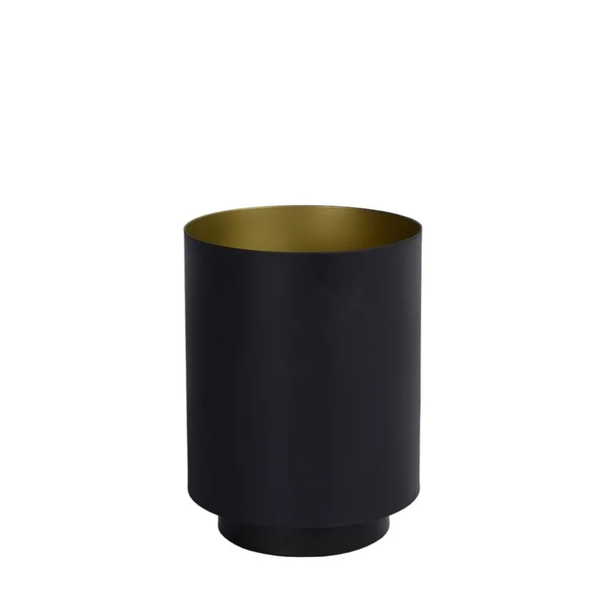 Lucide Tafellamp Suzy Zwart - E14 - 16 cm hoog