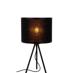 Lucide Tafellamp Tagalog Zwart - E27 - 45 cm hoog