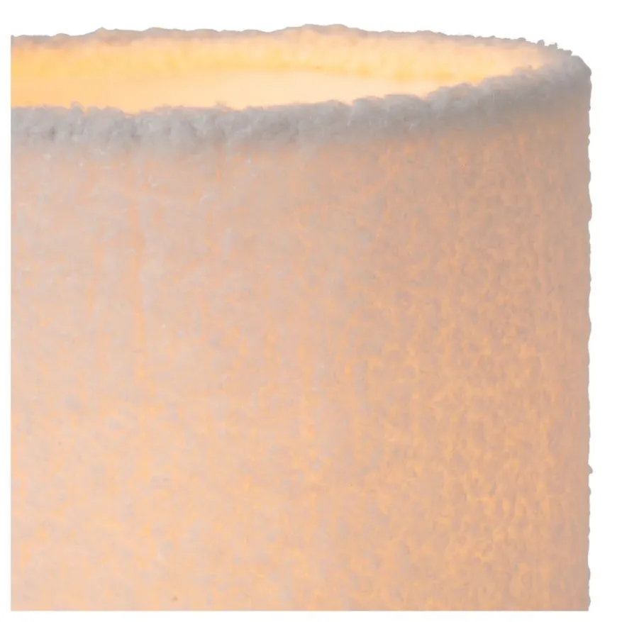 Lucide Tafellamp Woolly Beige - E14 - 28 cm hoog