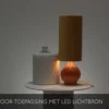 Lucide Vloerlamp Esterad Okergeel - E27 - 100 cm hoog