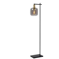 Lucide Vloerlamp Joanet Zwart - E27 - 150 cm hoog