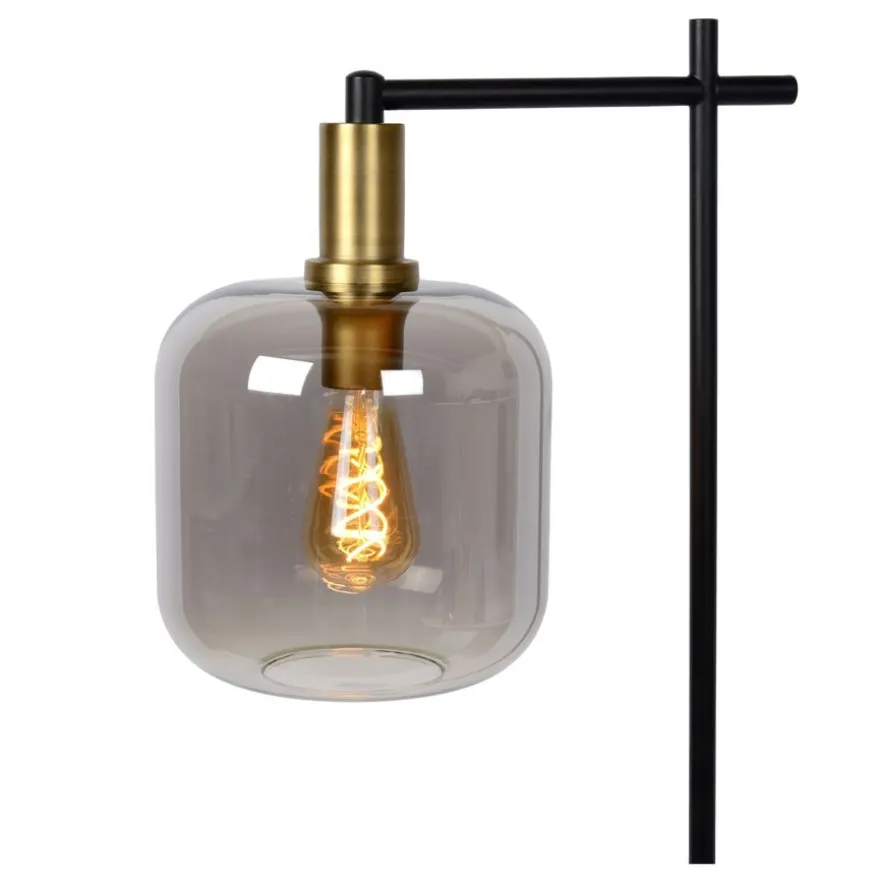 Lucide Vloerlamp Joanet Zwart - E27 - 150 cm hoog