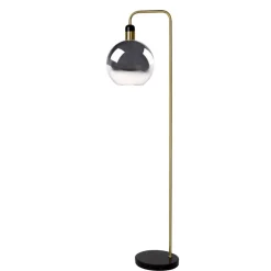 Lucide Vloerlamp Julius Zwart - E27 - 158 cm hoog