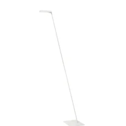 Lucide Vloerlamp Lavale Wit - LED - 138 cm hoog