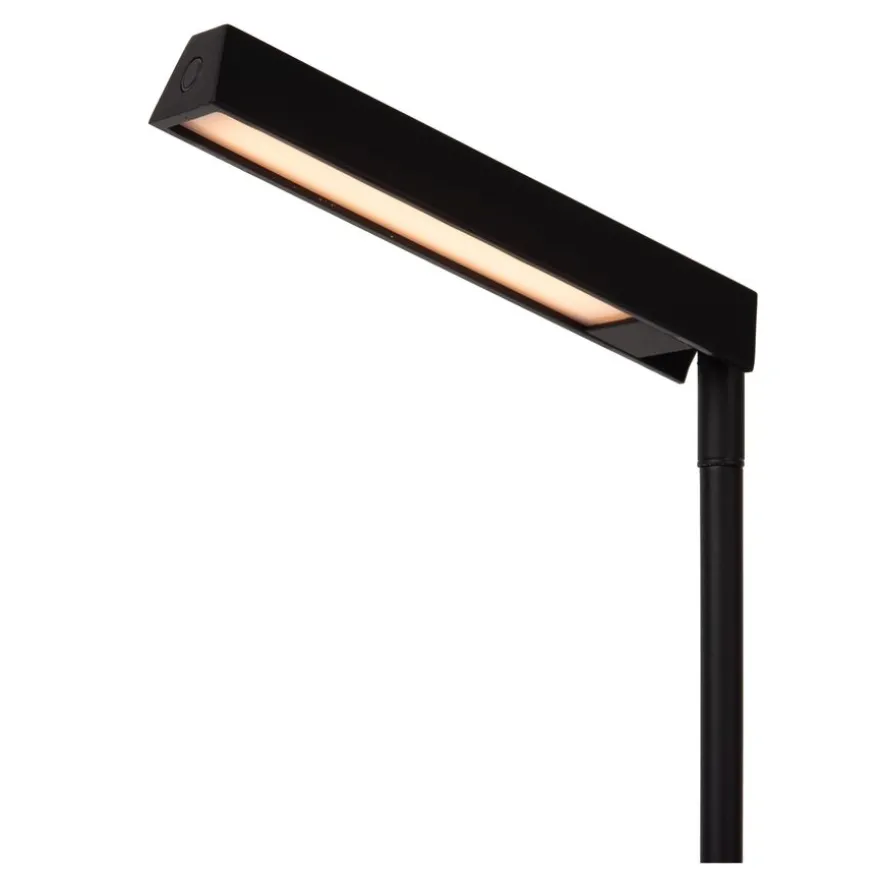 Lucide Vloerlamp Lavale Zwart - LED - 138 cm hoog