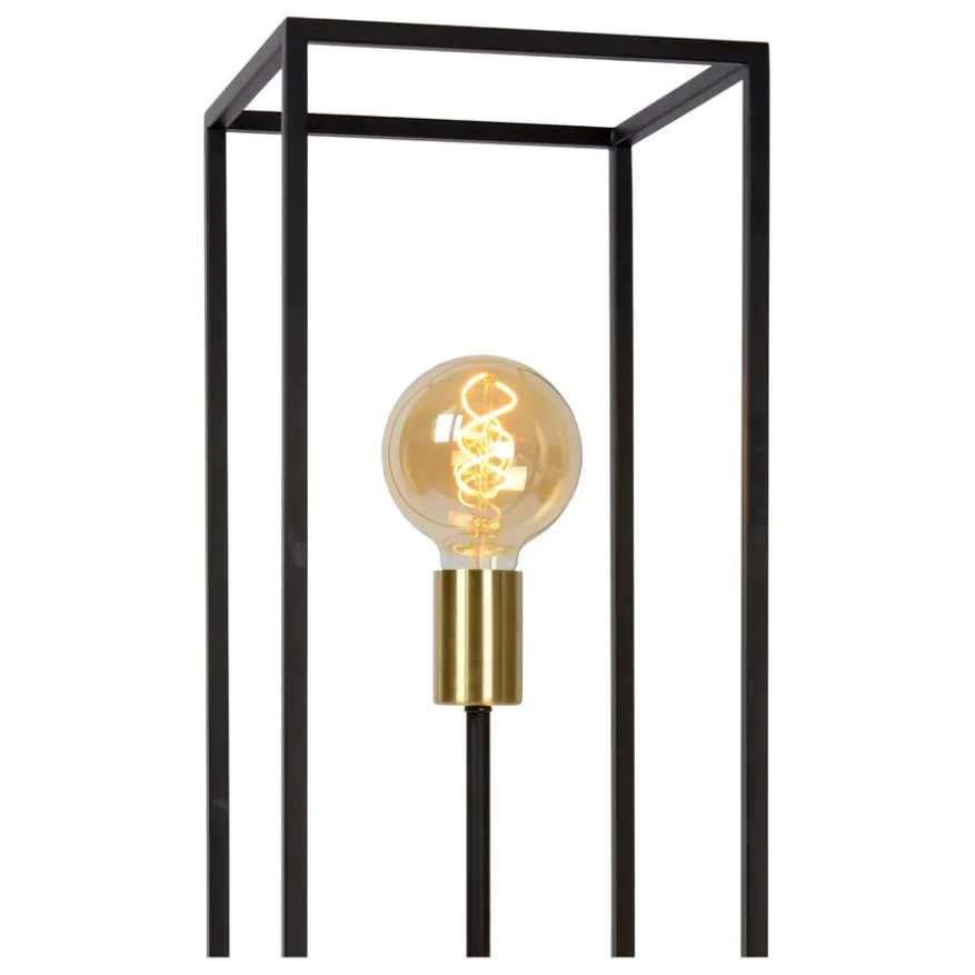 Lucide Vloerlamp Ruben Zwart - 3 x E27 - 120 cm hoog