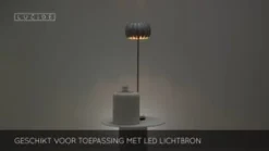 Lucide Vloerlamp Spencer Grijs - E27 - Ø 40 cm