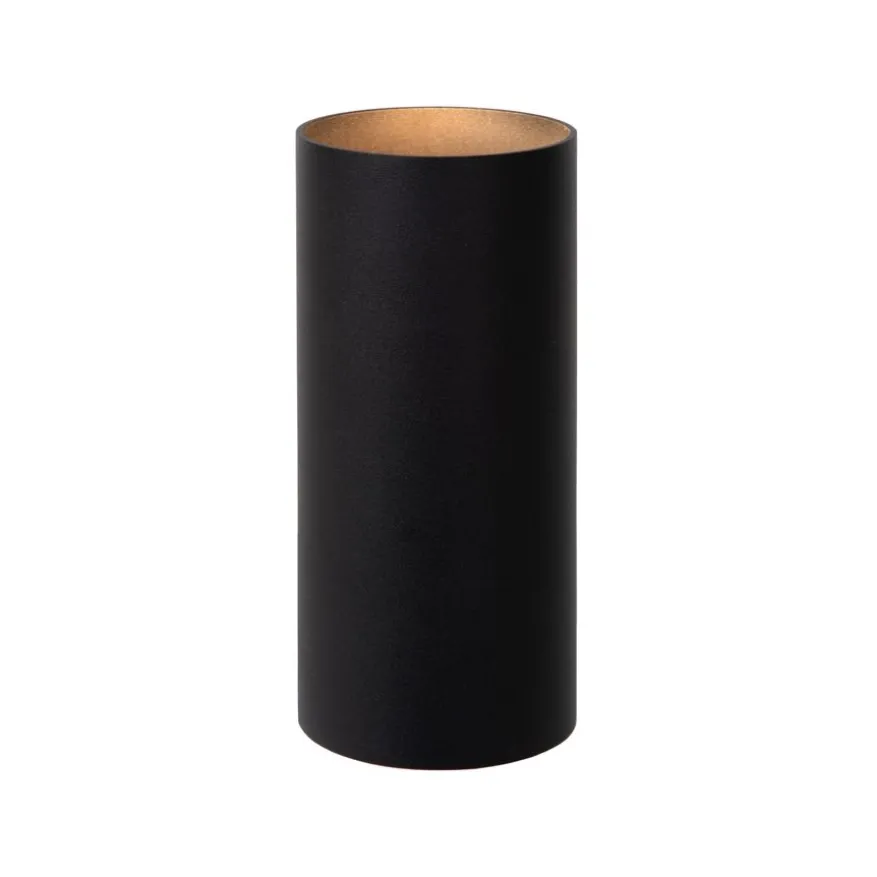 Lucide Wandlamp Bondi Zwart - GU10 - 18 cm hoog