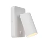 Lucide Wandlamp Clubs Wit - GU10 - 16 cm hoog