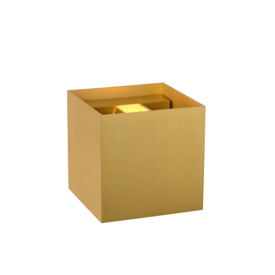 Lucide Wandlamp Xio Goud - G9 - 10x10 cm