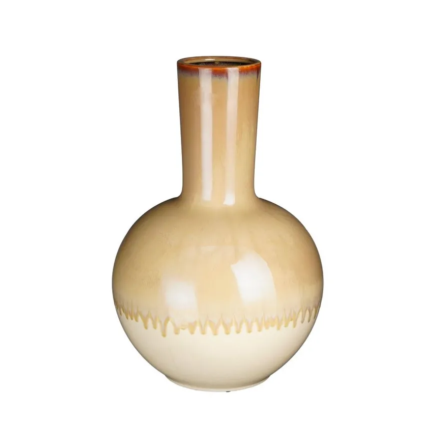 Mica Decorations Vaas Holm Crème - 52 cm hoog