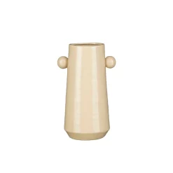 Mica Decorations Vaas Melle Beige - 29 cm hoog